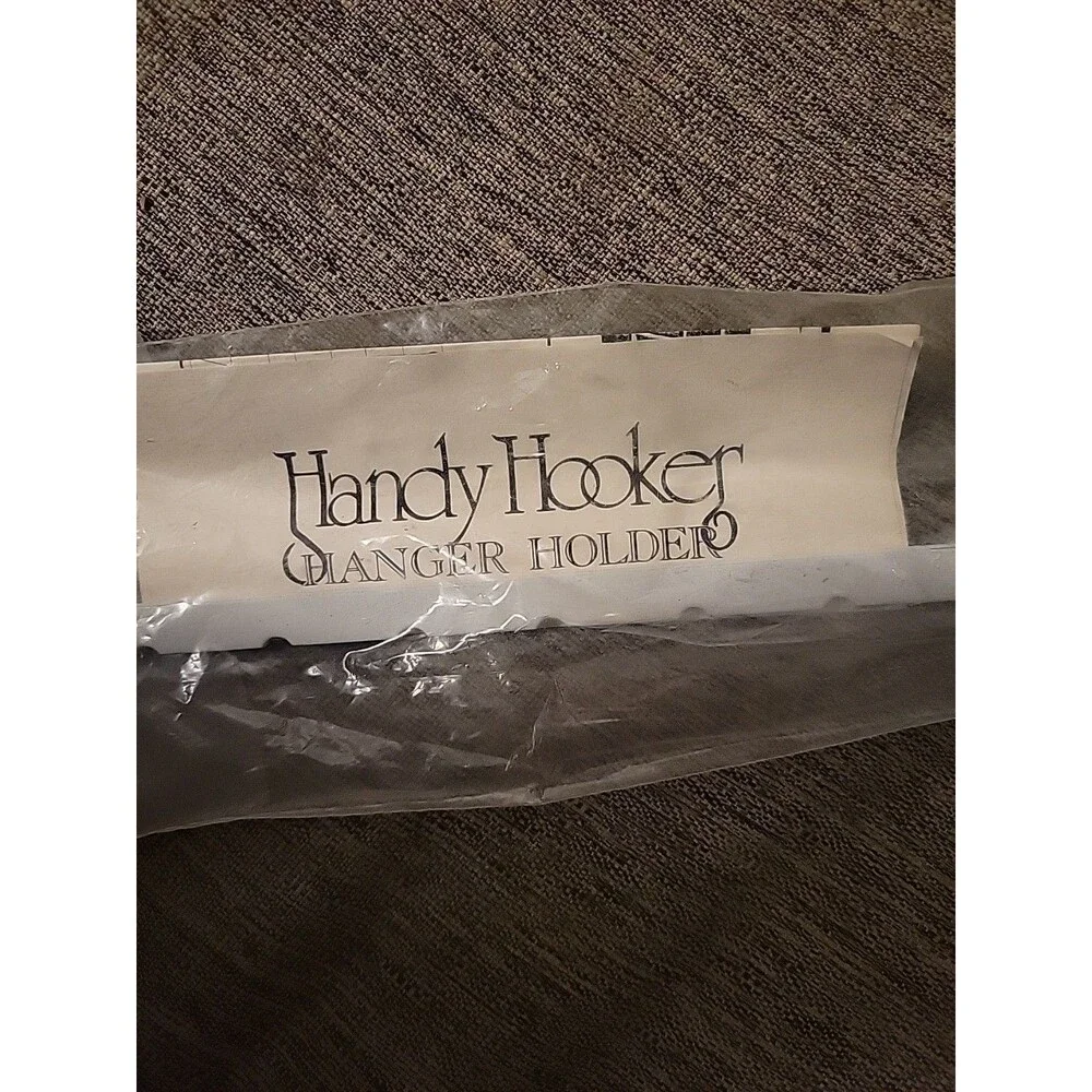 Handy Hooker Hanger Holder Space Saver Organization Travel Vtg Hang Dry New NOS